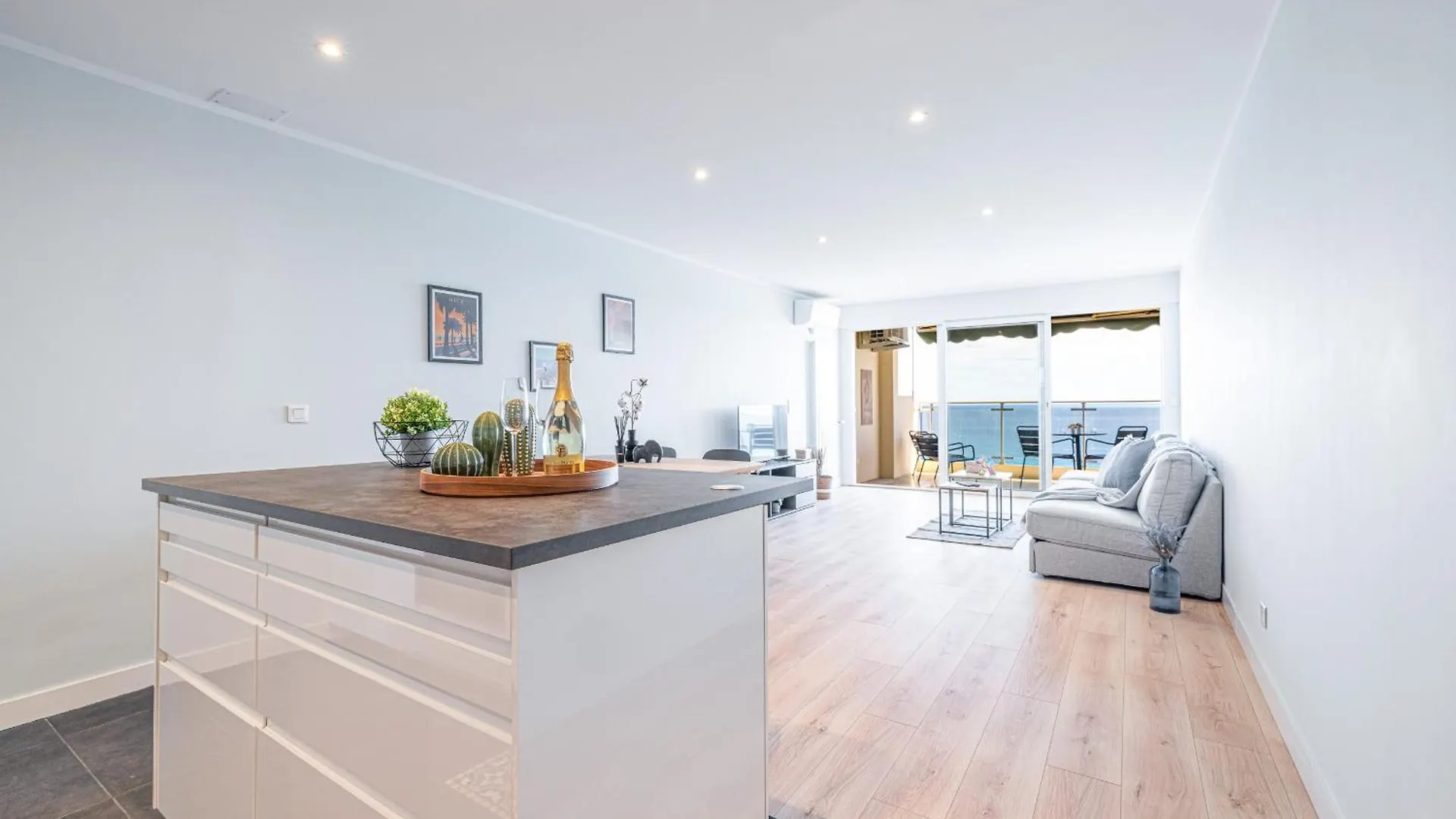 شقة Panoramic Sea View - 1 Bdr Promenade Des Anglais نيس فرنسا