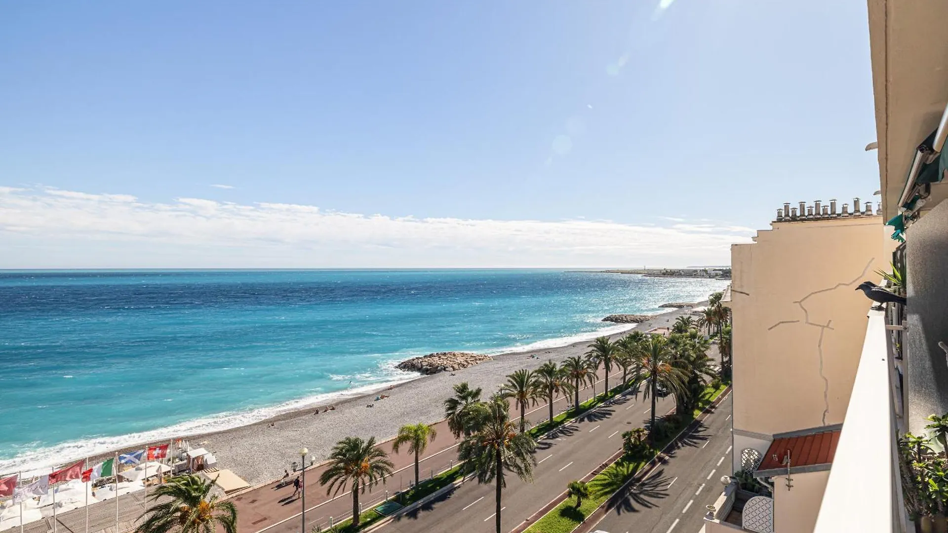 Apartmán Panoramic Sea View - 1 Bdr Promenade Des Anglais Nice
