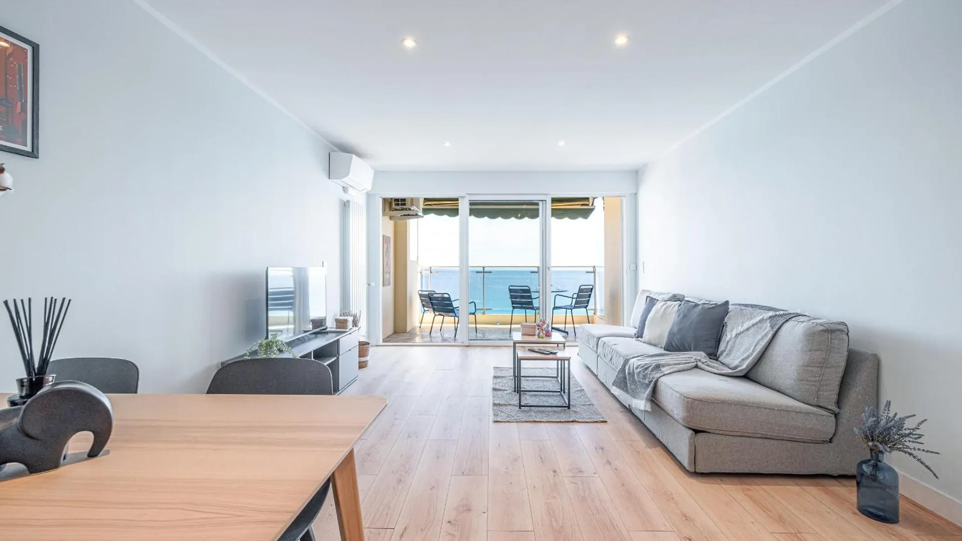 Apartamento Panoramic Sea View - 1 Bdr Promenade Des Anglais Niza